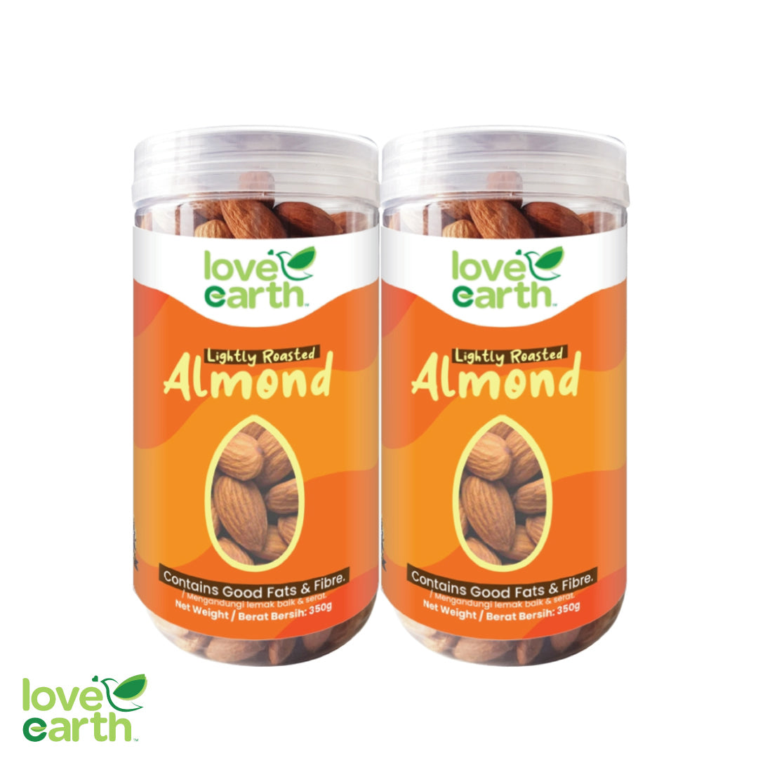 Love Earth Natural Almond Lightly Roasted
