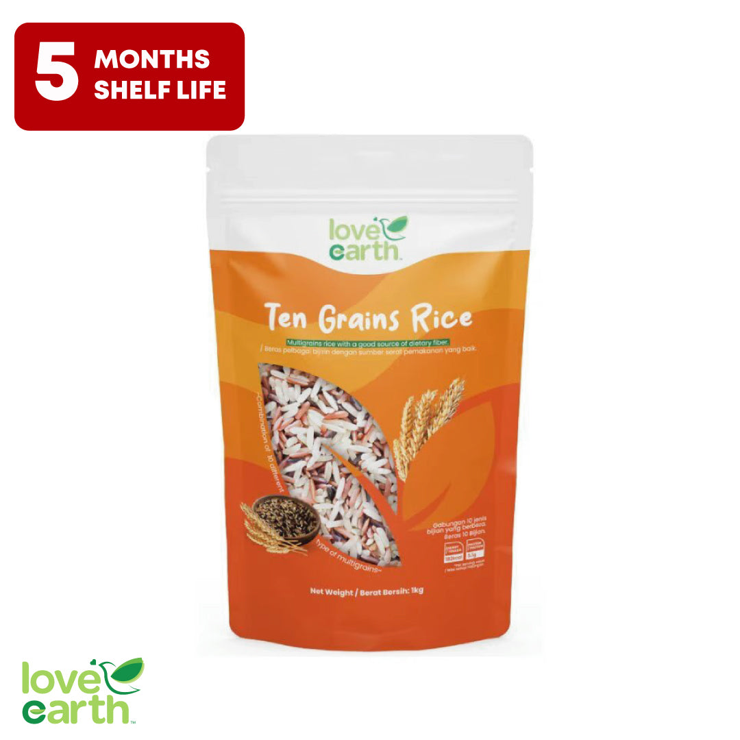 Love Earth Natural Ten Grain Rice - Best Before 2027.02.15