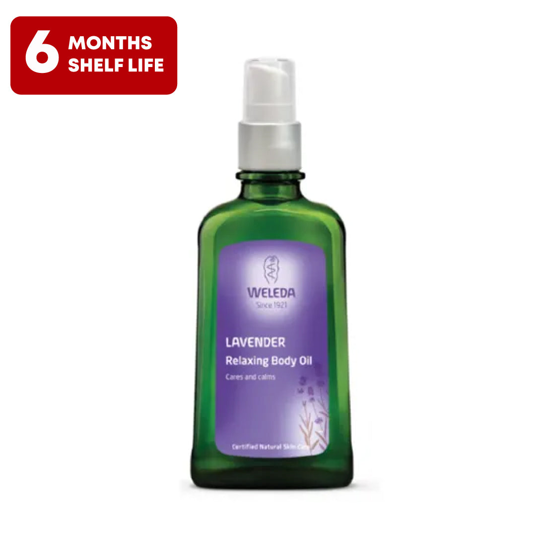 Weleda Lavender Relaxing Body Oil (with dispenser) - Best Before 2027.03.31
