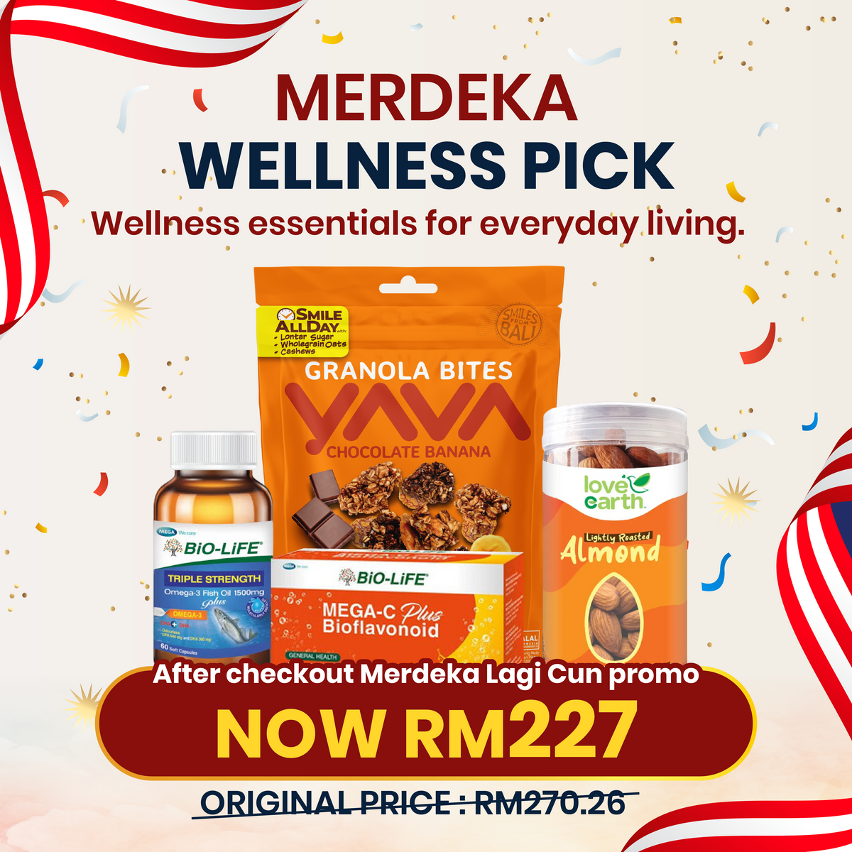 Merdeka Wellness Pick - For a more complete wellness selection