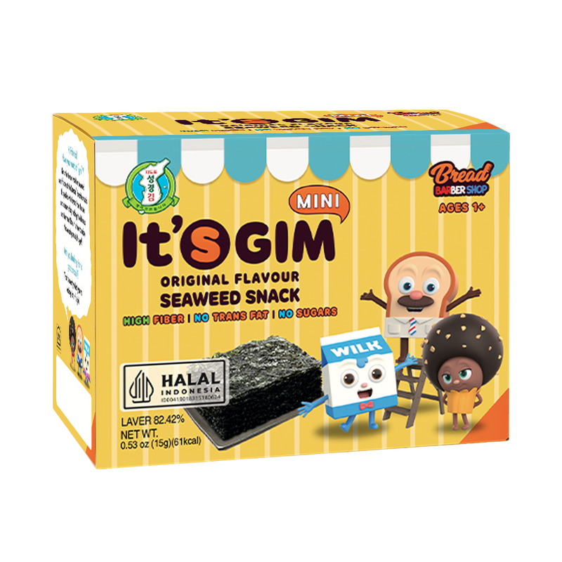 It's GIM mini Seaweed Snack