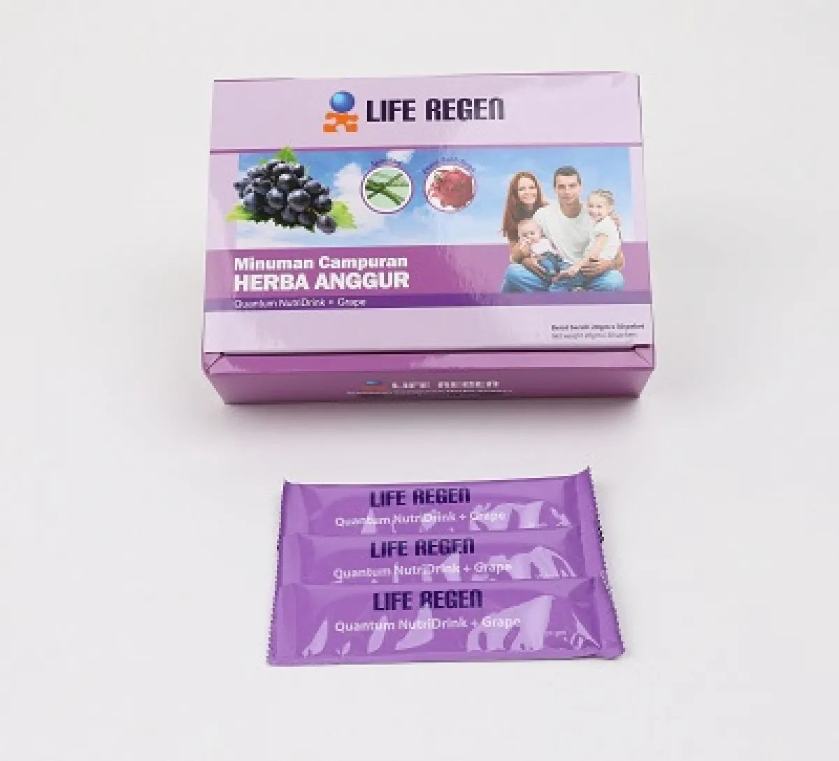 Liquid Nutrition Life Regen Quantum Nutridrink + Grape