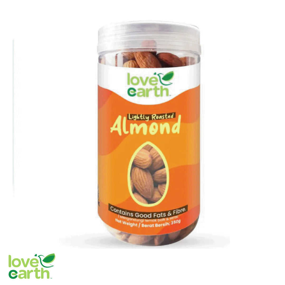 Love Earth Natural Almond Lightly Roasted