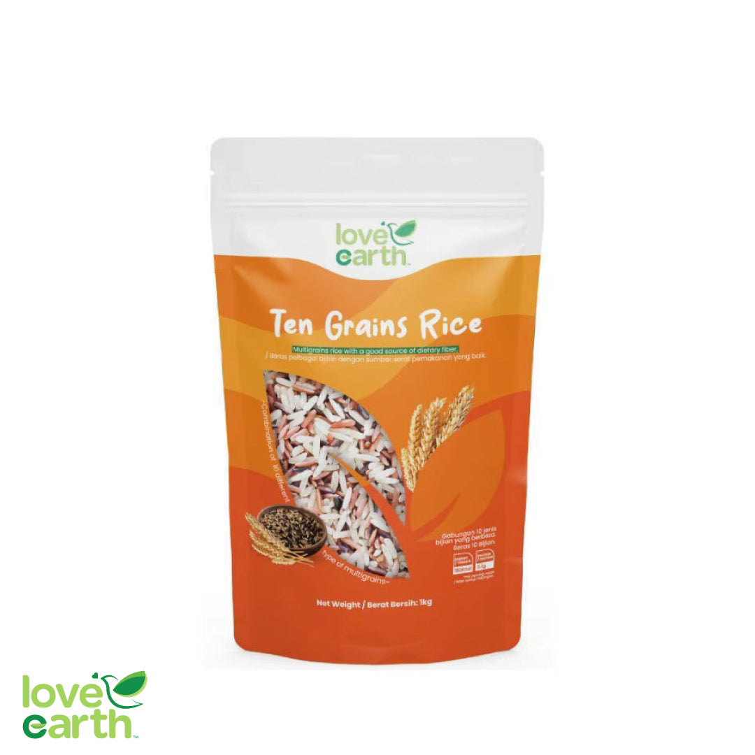 Love Earth Natural Ten Grain Rice - Best Before 2027.02.15