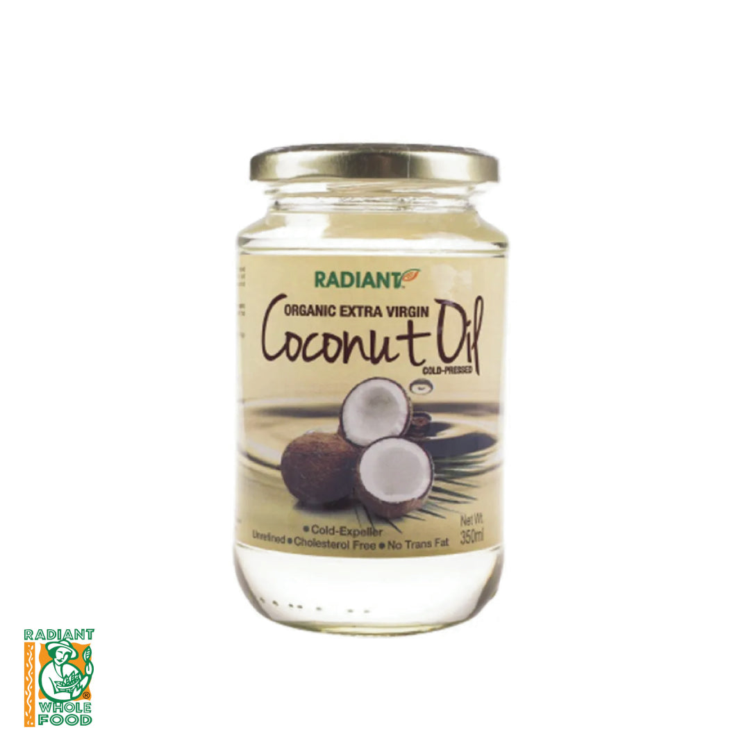 Radiant Organic Extra Virgin Coconut Oil, Cold Pressed