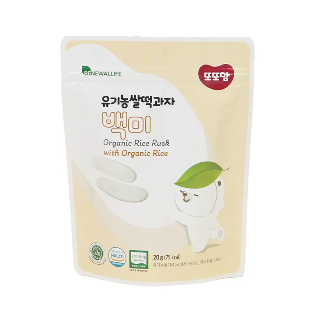 DDODDOMAM Organic Rice Rusk Series